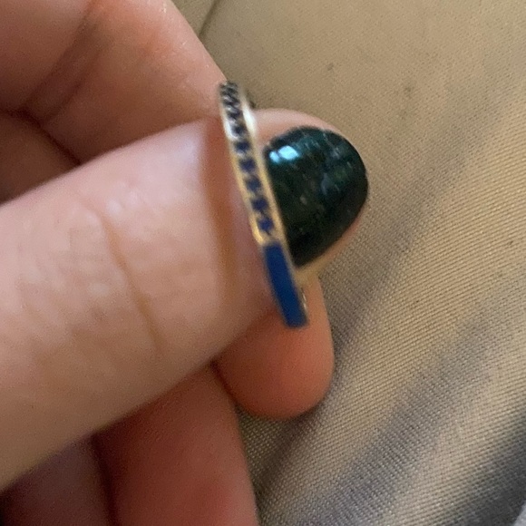 Blue Pandora Heart Ring - Picture 3 of 4